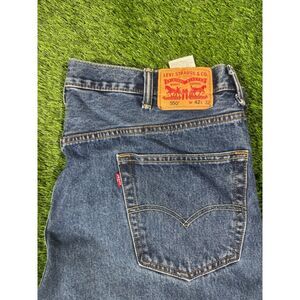 Levi’s 550 Relaxed Fit Jeans 42x32 Medium Wash Blue Y2K Vintage